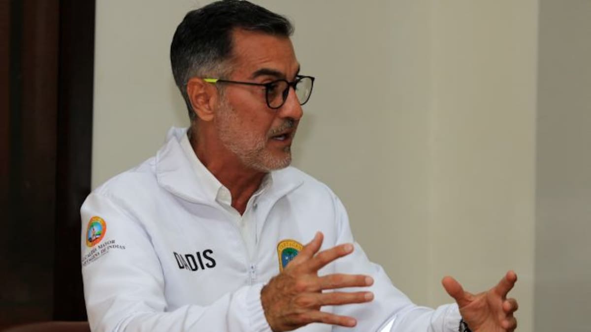 Álex Tejada, director del Dadis, en conversación con El Universal. // Julio Castaño-El Universal.