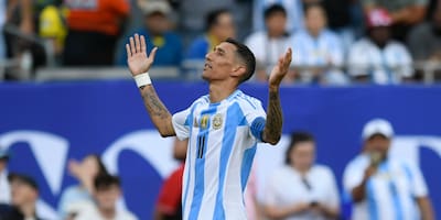 Di María le da la victoria a Argentina 