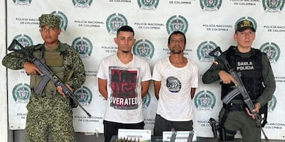 No vendían plátanos: en sacos llevaban material de guerra del Clan del Golfo