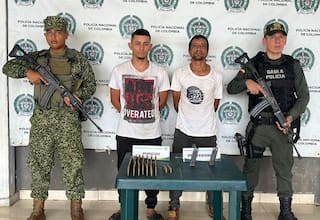 No vendían plátanos: en sacos llevaban material de guerra del Clan del Golfo