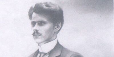 Un hombre flaco, vestido de blanco, que escribió poemas 