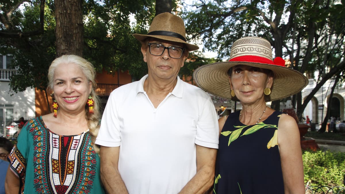 Grace Puente, Gonzalo Zúñiga y María Rosario Piñeres. //Fotos: Zenia Valdelamar- EU.