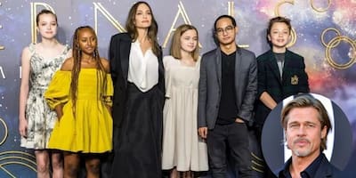 Los hijos de Brad Pitt se niegan a usar el apellido de su padre  
