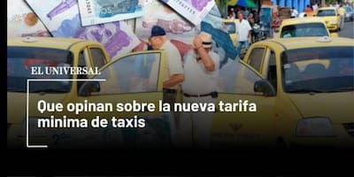 Nueva tarifa de taxis desata discusiones entre la ciudadanía
